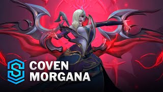 Coven Morgana Wild Rift Skin Spotlight [upl. by Bick]