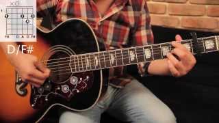 Como tocar quotWonderwallquot de Oasis  Tutorial Guitarra Acordes HD [upl. by Kemp23]