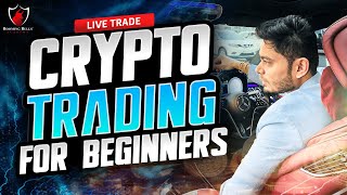 Bitcoin Live Trading  Crypto Trading for Beginners [upl. by Annehs]