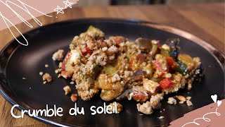 Crumble salé aux légumes dété [upl. by Kendricks326]