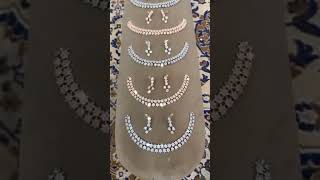 AD diamond 💎 necklacesimple diamond necklaceyoutubeshorts youtubeshortsshortvideo [upl. by Limaa354]