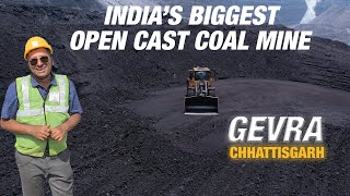 Asia’s biggest open cast coal mine tour  Coal mining process  Gevra SECL coal mine Chhattisgarh [upl. by Nigem670]