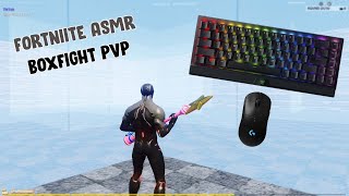 Razer Blackwidow v3 mini ASMR 🤩 Chill Keyboard Sounds Fortnite Box fights Yellow razer switches [upl. by Spurgeon]