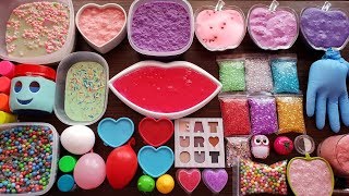 Slime Smoothie  Mixing Old Slimes and More Stuff amp Slushie Beads [upl. by Itak]