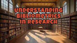 Understanding Bibliometrics  Bibliometrics in Research  Bibliometrics study in LIS [upl. by Remmer847]