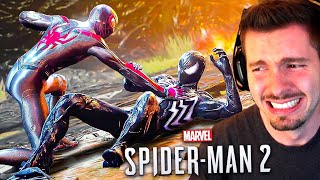 SPIDER MAN 2 PS5  A batalha PETER vs MILES MORALES INCRÍVEL [upl. by Weylin]