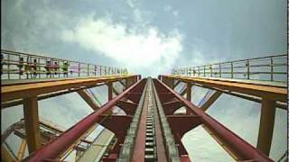 Dive Coaster Roller Coaster Front Seat POV Chimelong Paradise China [upl. by Arait484]