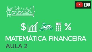 Matemática Financeira  Aula 2  Descontos Racional e Comercial  Prof Gui [upl. by Aiksas]