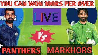 Panthers vs Markhors Thrilling ODI Clash in Pakistan pakmatchlive [upl. by Luaped755]