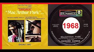 Richard Harris  MacArthur Park Original [upl. by Elrebmik]