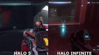 The difference between Halo 5 and infinite forge [upl. by Annawot799]