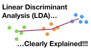 StatQuest Linear Discriminant Analysis LDA clearly explained [upl. by Griffith]