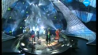 Love shine a light  United kingdom 1997  Eurovision songs with live orchestra [upl. by Lanae]