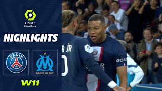 PARIS SAINTGERMAIN  OLYMPIQUE DE MARSEILLE 1  0  Highlights  PSG  OM  20222023 [upl. by Kreda]