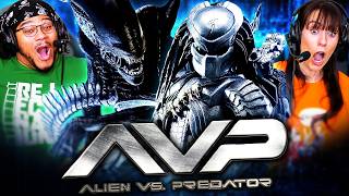 ALIEN VS PREDATOR 2004 MOVIE REACTION FIRST TIME WATCHING AVP  Xenomorph  Full Movie Review [upl. by Stalker]