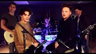 Conor Maynard vs The Vamps  Shape Off You Sing OffMashupLyricsLyrics Video [upl. by Luis99]