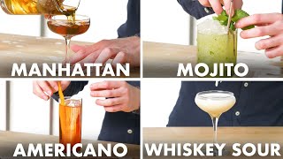 How To Mix Every Cocktail  Method Mastery  Epicurious [upl. by Haliak628]