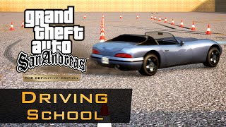 GTA San Andreas Definitive Edition  Driving School [upl. by Aletse]