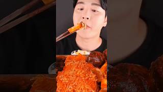 ASMR MUKBANG Spicy Food with Sauce [upl. by Eskill]