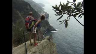 Cinque Terre hike from Monterosso to Vernazza Italy [upl. by Rothschild]