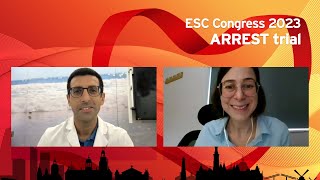 ARREST trial Expedited transfer to a cardiac arrest center for OHCA  ESCCongress 2023 [upl. by Nodla]