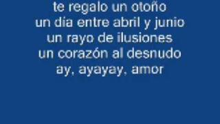 juan luis guerra te regalo una rosa letra [upl. by Ebag911]