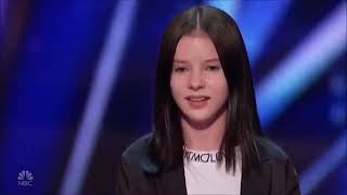 Daneliya Tuleshova no Americas Got Talent  quotTears of Goldquot  Legendado [upl. by Akyeluz]