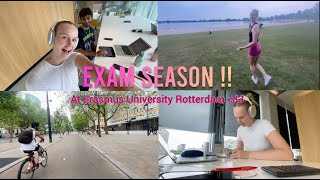 Exam Season at Erasmus University Rotterdam  Vlog 2 [upl. by Ibbob]