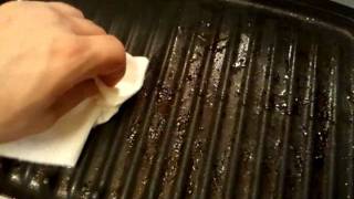 Cleaning the George Foreman Grill [upl. by Gnourt]