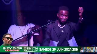 Sidy Diop  Live performance au BARAMUNDI du 180524 [upl. by Uv]