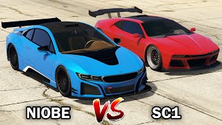 GTA Online  Niobe VS SC1 Which is Fastest  SPEED TEST [upl. by Lenni]