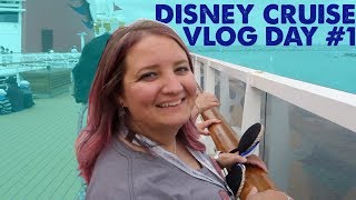 Disney Cruise to Mexico Day 1 on the Disney Wonder [upl. by Spense]