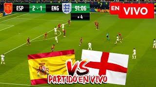 🔴 ESPAÑA VS INGLATERRA PARTIDO DE HOY EN VIVO  FINAL UEFA EUROCOPA 2024 SPAIN VS ENGLAND LIVE MATCH [upl. by My460]