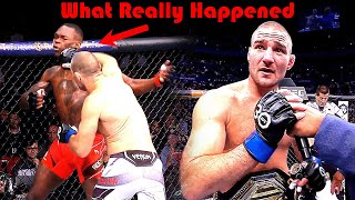 UPSET What Really Happened Israel Adesanya vs Sean Strickland [upl. by Naenaj448]