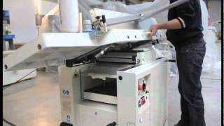 Jointer planer combination machine Minimax FS 41 Elite S  pialla filospessore [upl. by Yuri]