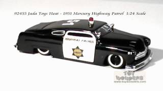 92455JadaToysHeat1951MercuryHighwayPatrol124ScaleDiecastWholesalempg [upl. by Damara861]