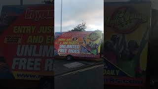 Roll Up Roll Up  Huddersfield Mega Value Fun Park  9th Aug  13th Aug 2023 Cambridge Road HD1 5BU [upl. by Ainet]