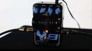 VOX In The Studio Freddy DeMarco demos the V8 Distortion Guitar Pedal [upl. by Schulze]