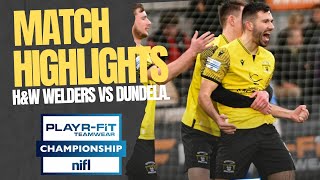 MATCH HIGHLIGHTS HampW Welders vs Dundela December 27th 2023 [upl. by Raclima]