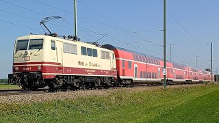 BR 111  Dosto auf der RB 74 zwischen Buchloe und München [upl. by Llacam723]