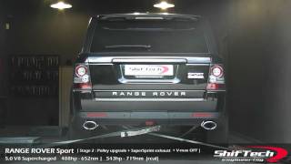 Range Rover Sport 50 V8 Supercharged  stage 2  ShifTech Engineering [upl. by Jallier623]