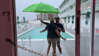 Rainy day at the Boatslip Tea Dance in Provincetown [upl. by Adalard]