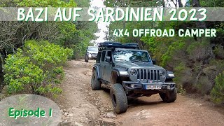 Sardinien 2023 Overlanding Offroad schöne Stellplätze Episode 1 [upl. by Artaed594]