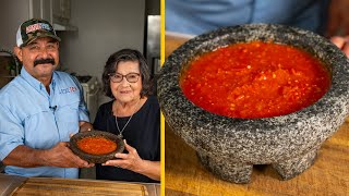 How to Make a SALSA DE CHILTEPÍN Tepin Chile Recipe from our Garden [upl. by Avuha]