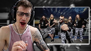 Sabaton 82nd All The Way ft Amaranthe LIVE Reaction [upl. by Anagrom]