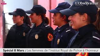 Spécial 8 Mars Les femmes de l’institut Royal de Police à l’honneur [upl. by Giess]