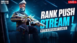 🔴 FREE FIRE CS RANK PUSH PLAY WITH TEAMCODE GIVEAWAY 🔥🔥 shortsfeed livestream freefire giveaway [upl. by Paradies]