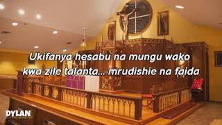 RUDISHENI TALANTA LYRICSEEreng PIANISTAOSSONGA [upl. by Bradlee]