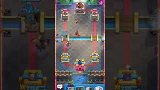 Clash Royale Attack 🔥shorts youtubeshorts clashroyale gaming ClashRoyale [upl. by Adolf]