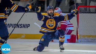 All 28 goals from 2024 NCAA mens hockey regional finals [upl. by Germayne]